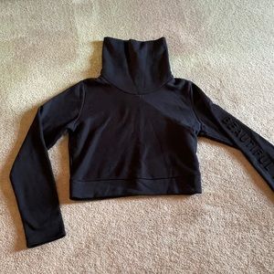 Brand New Alo Yoga cropped sweatshirt